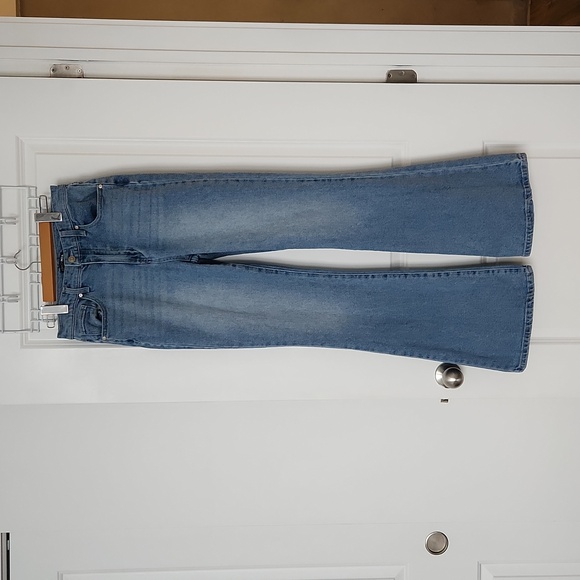 Fashion Nova High Rise Flare Jeans - Picture 3 of 7